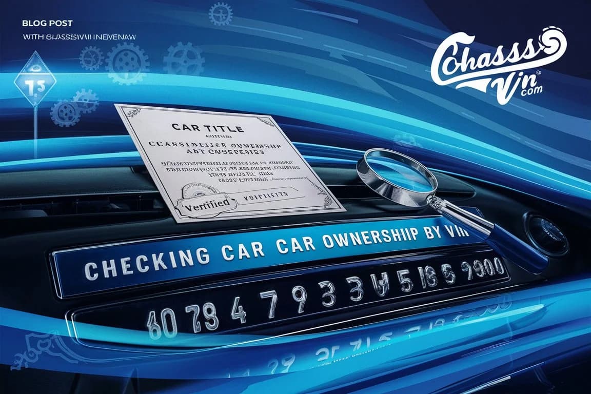 Checking Car Ownership by VIN: Your Complete Guide