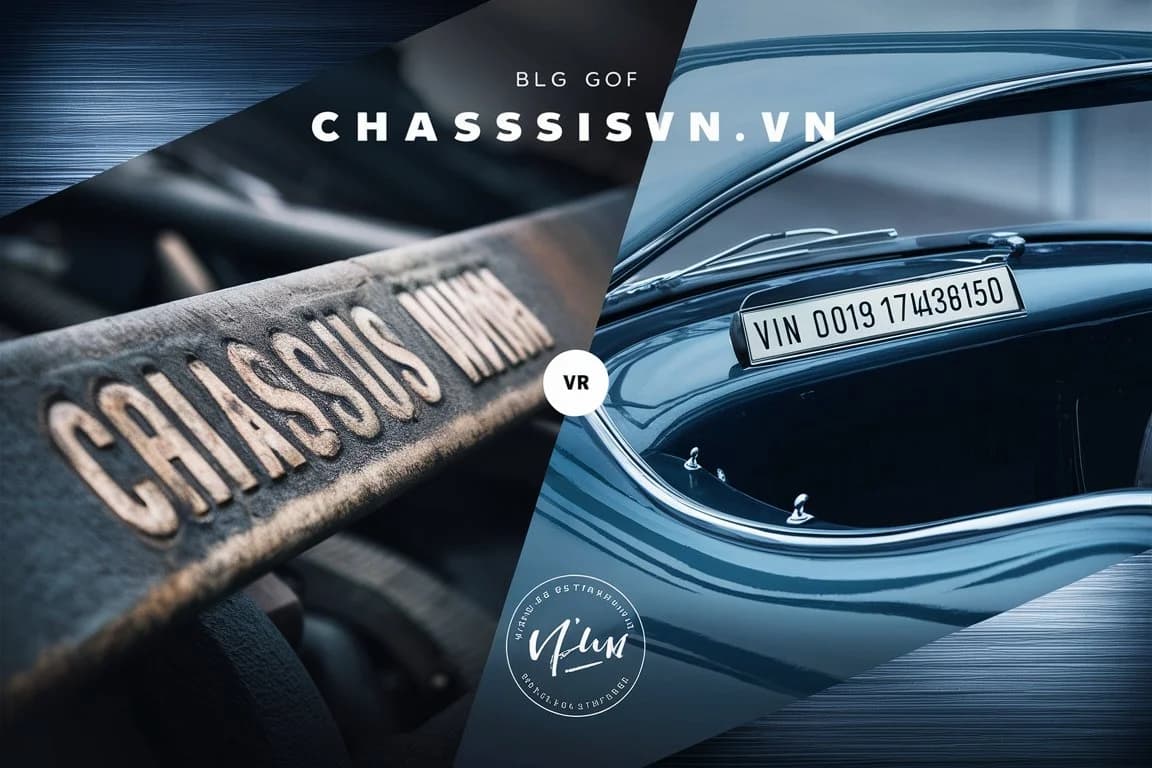 Difference Between Chassis Number and VIN: What You Need to Know