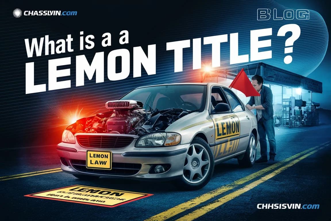 What Is a Lemon Title? Decoding Car Titles and Vehicle History