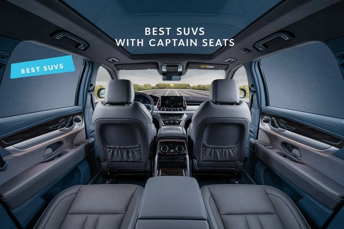 Best SUVs with Captain Seats: Top 2024 Models | ChassisVin.com
