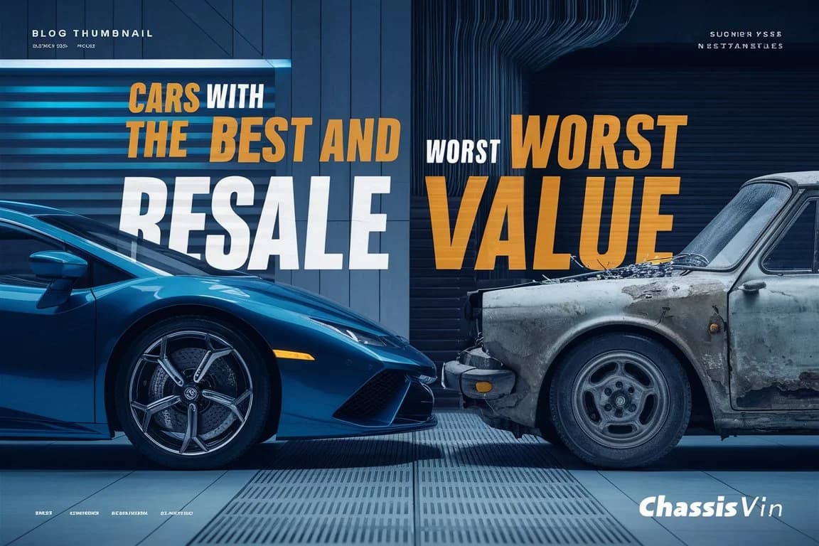 Cars with the Best and Worst Resale Value | ChassisVin